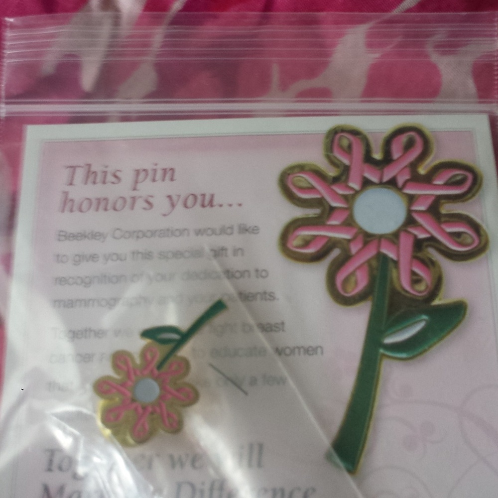 Breast Cancer Awareness Pin/Tack - Picture 2 of 2